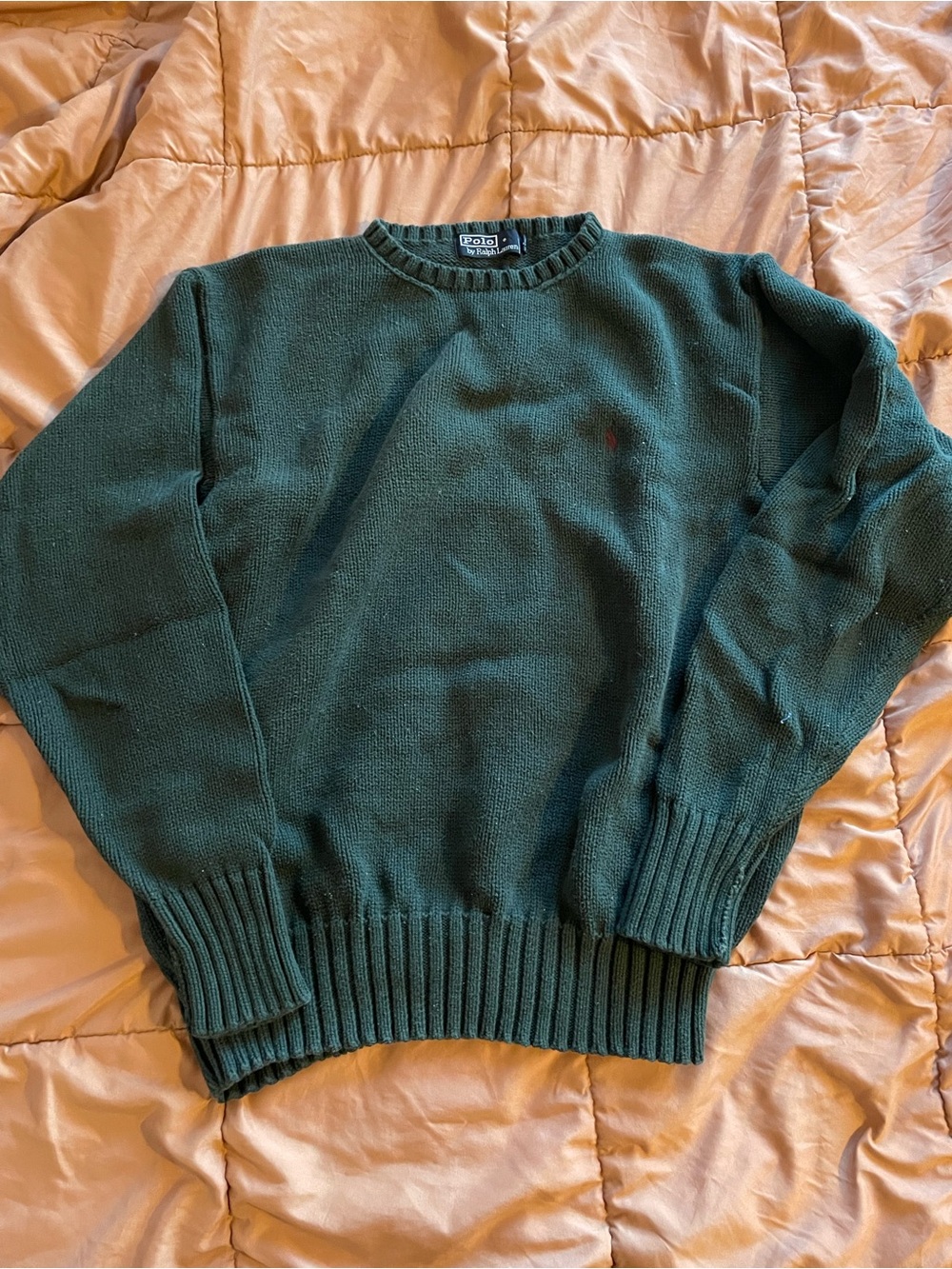 Polo by Ralph Lauren Dark Green Crewneck Sweater